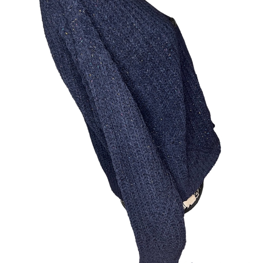 Maurices Solid Metallic Button Down Cardigan - image 8